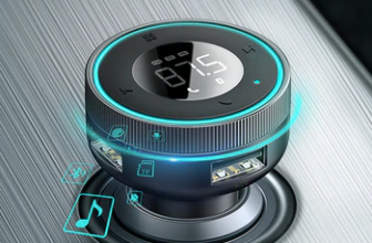 מטען רכב מהיר הכולל מקלט Bluetooth ומשדר FM המעביר את המוזיקה מהטלפון לרדיו של הרכב מבית Baseus