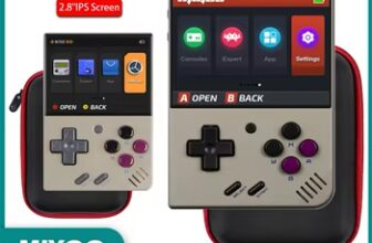 Miyoo Mini Plus V4 – קונסולת רטרו עם 20,000+ משחקים במחיר מדהים!