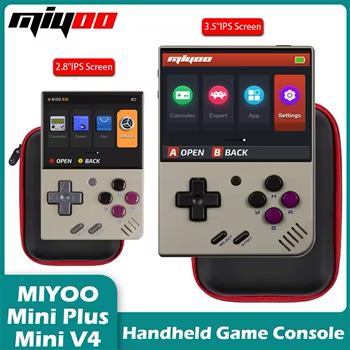 Miyoo Mini Plus V4 – קונסולת רטרו עם 20,000+ משחקים במחיר מדהים!