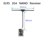 מקלט BETAFPV ELRS 2.4GHz לרחפני FPV – טווח ארוך ושדרוג Wi‑Fi – תמונת מוצר