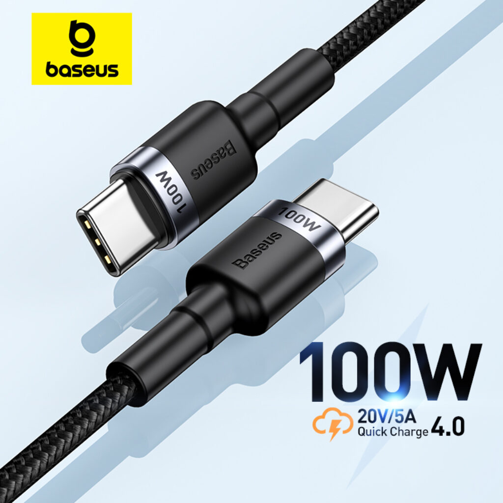 כבל Baseus 100W USB-C ל-USB-C