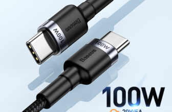 כבל Baseus 100W USB-C ל-USB-C