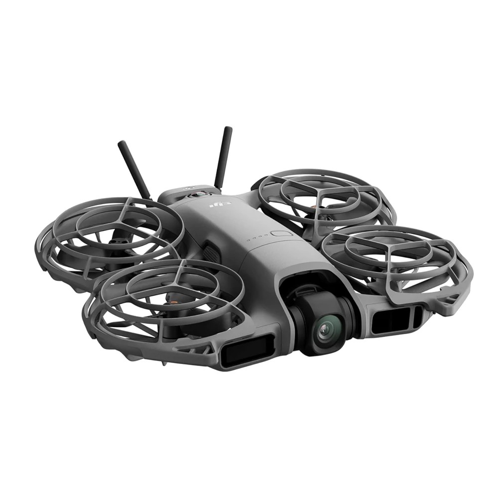 הרחפן DJI Neo 2 עם מגני מדחפים