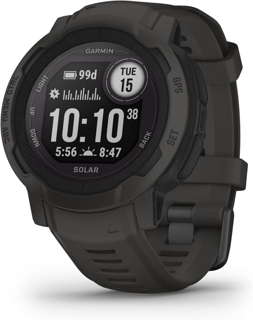 שעון Garmin Instinct 2 Solar בצבע Graphite