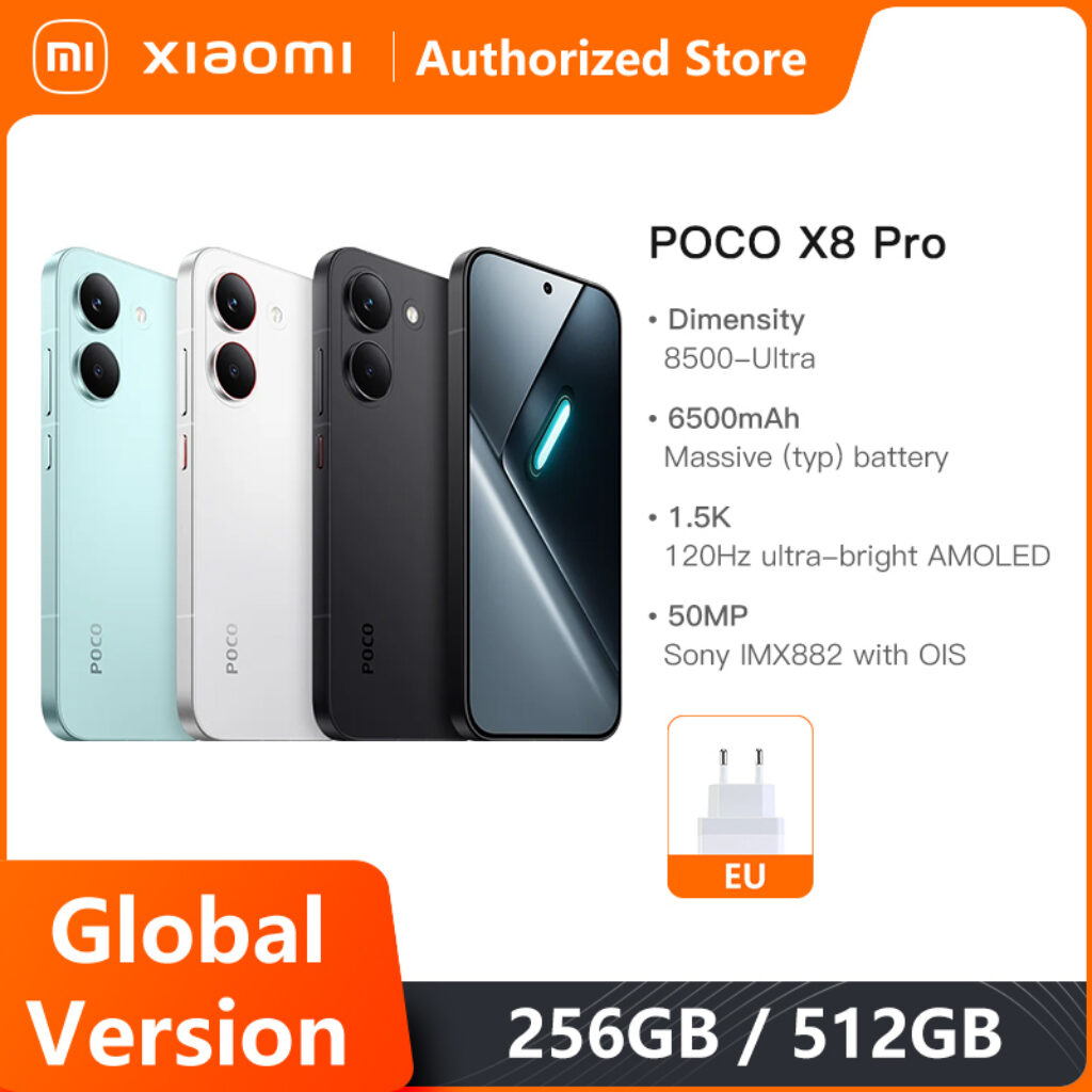 סמארטפון POCO X8 Pro 5G גרסה גלובלית
