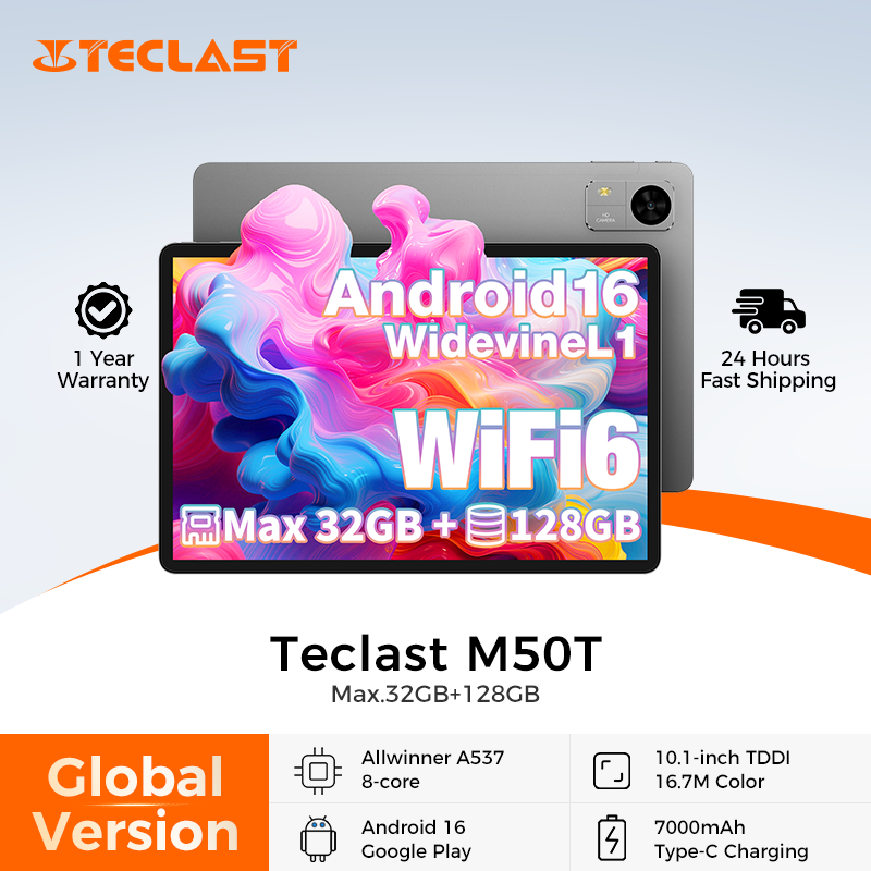 הטאבלט Teclast M50T עם מסך 10.1 אינץ
