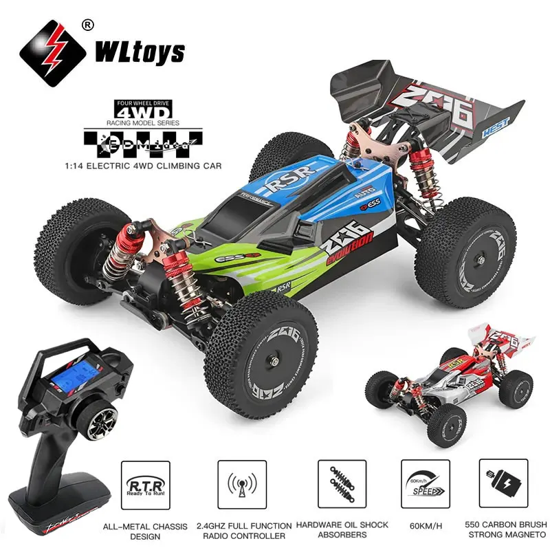 מכוניות WLtoys – דגם 144001 בקנה מידה 1:14 עם השלט
