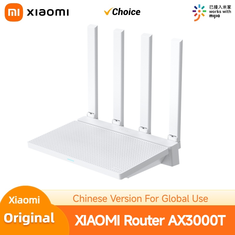 ראוטר Xiaomi AX3000T עם WiFi 6 ו-Mesh