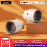 שקע חכם SONOFF S60ZB Zigbee עם מדידת צריכה וטיימר – דגם EU