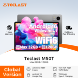 טאבלט Teclast M50T – מסך 10.1 אינץ' ו-Android 16, מהחנות הרשמית