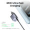 מטען UGREEN Nexode Air 65W GaN בגודל מיני – תמונה 2